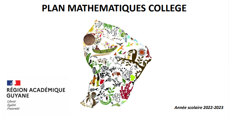 Plan Mathématiques Collège 2022 2023